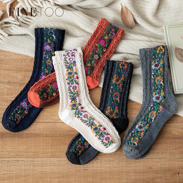 socks & hosiery finetoo women cotton classic style euramerican national wild flowers autumn winter ladies warm cute fashion, Black;white
socks & hosiery finetoo women cotton classic style euramerican national wild flowers autumn winter ladies warm cute fashion, Black;white