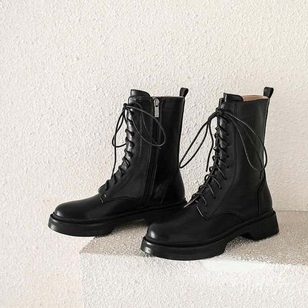 autumn winter ankle boots superfine fiber round toe 2021 square heel women shoes casual lace up ladies shoes size 34-43, Black
autumn winter ankle boots superfine fiber round toe 2021 square heel women shoes casual lace up ladies shoes size 34-43, Black
