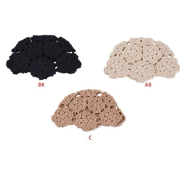 womens vintage handmade crochet cotton hat summer autumn hollow out floral knit solid color literary style beanie skull cap 2xpd, Blue;gray
womens vintage handmade crochet cotton hat summer autumn hollow out floral knit solid color literary style beanie skull cap 2xpd, Blue;gray