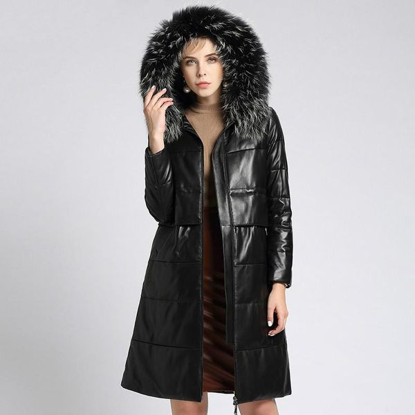 raccoon dog fur sheepskin down coat streetwear real genuine leather jacket autumn winter coat women clothes 2020 vintage, Black
raccoon dog fur sheepskin down coat streetwear real genuine leather jacket autumn winter coat women clothes 2020 vintage, Black