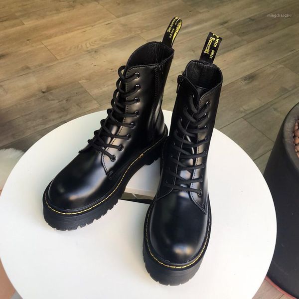 zapatos de mujer boots women round toe ladies boots lace up botas mujer square heels female shoes mid calf boots leather1, Black
zapatos de mujer boots women round toe ladies boots lace up botas mujer square heels female shoes mid calf boots leather1, Black