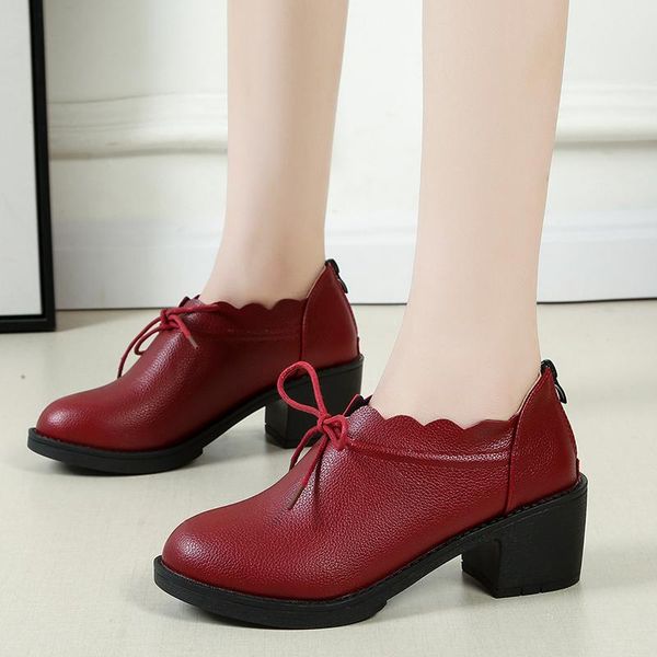2020 woman red leather high heels shoes lady casual comfortable office shoes spring autumn fashion women's pumps u14-94, Black
2020 woman red leather high heels shoes lady casual comfortable office shoes spring autumn fashion women's pumps u14-94, Black
