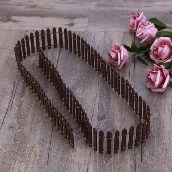 100cm x 5cm mini small wood fence diy mini house fairy garden micro plant pot decor bonsai terrarium ornament (coffee
100cm x 5cm mini small wood fence diy mini house fairy garden micro plant pot decor bonsai terrarium ornament (coffee