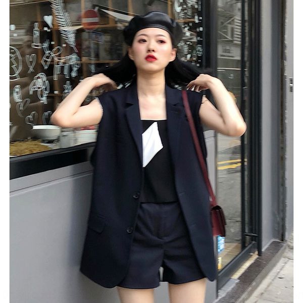 internet celebrity shorts pants vest pants set summer fashion casual suit vest women slimming suit two-piece elegant women kxgmc, Gray
internet celebrity shorts pants vest pants set summer fashion casual suit vest women slimming suit two-piece elegant women kxgmc, Gray