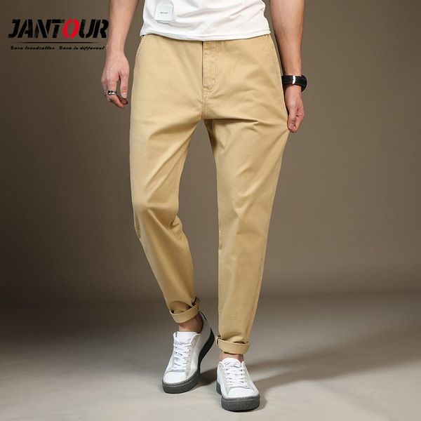 men's pants jantour men autumn winter fashion 4 colour pantalon high elasticity slim trousers casual business man plus size 48, Black
men's pants jantour men autumn winter fashion 4 colour pantalon high elasticity slim trousers casual business man plus size 48, Black