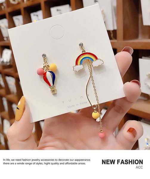 2021new latina petal s925 silver pin tahitian statment balloon rainbow fashion asymmetric wild personalize 14k earrings for woman gift, Golden;silver
2021new latina petal s925 silver pin tahitian statment balloon rainbow fashion asymmetric wild personalize 14k earrings for woman gift, Golden;silver