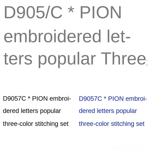 bzwih d9057 embroidery three c pion embroidered letters three color splicing d9057 embroidery letter set c pion embroidered letters letter c, Gray
bzwih d9057 embroidery three c pion embroidered letters three color splicing d9057 embroidery letter set c pion embroidered letters letter c, Gray