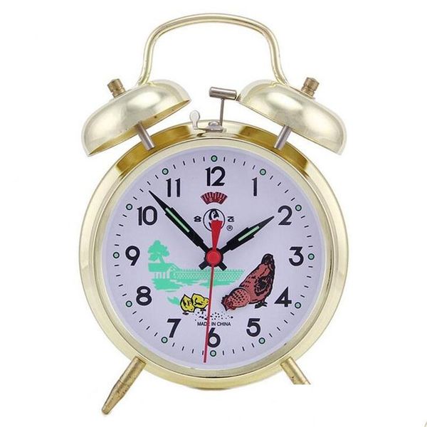 ktl 4 inch ultra-stille metal circular classic needle clockwork alarm clock retro double bell gold silver clo jllebz lucky2005
ktl 4 inch ultra-stille metal circular classic needle clockwork alarm clock retro double bell gold silver clo jllebz lucky2005