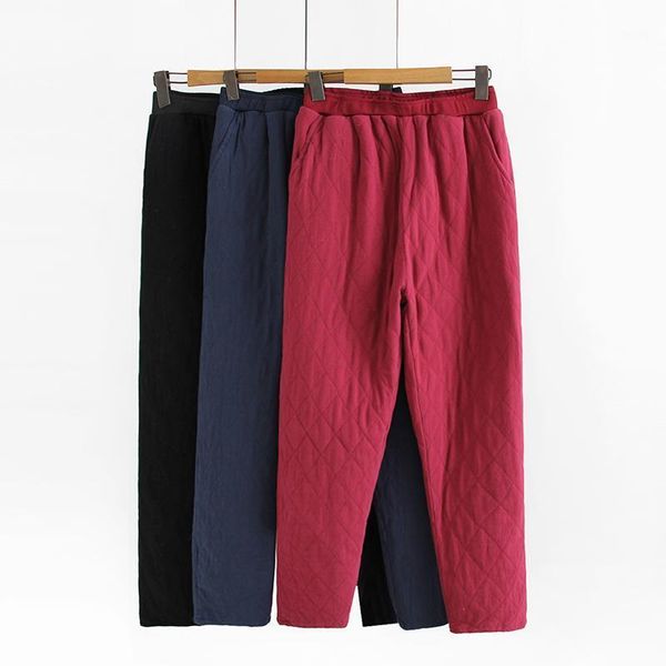 add cotton women's trousers autumn winter retro woman pants elastic high waist large size loose thick warm women's leggings1, Black;white
add cotton women's trousers autumn winter retro woman pants elastic high waist large size loose thick warm women's leggings1, Black;white