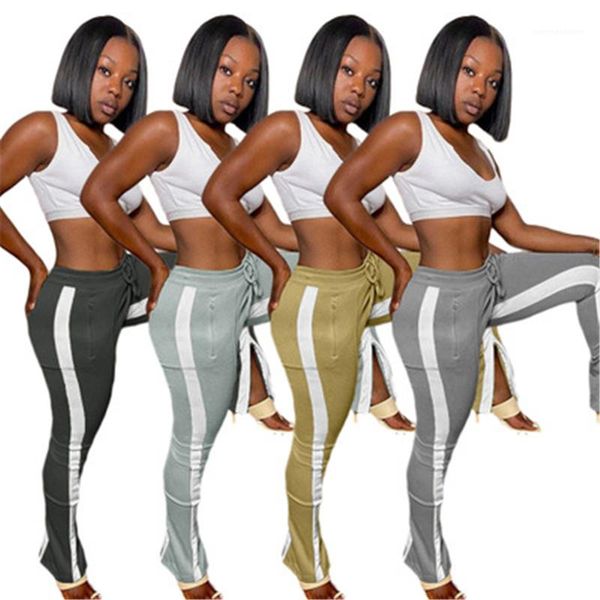 pants fashion trend middle waist pocket with zipper trousers designer female autumn thicken loose casual sports pants ladies splicing split, Black;white
pants fashion trend middle waist pocket with zipper trousers designer female autumn thicken loose casual sports pants ladies splicing split, Black;white