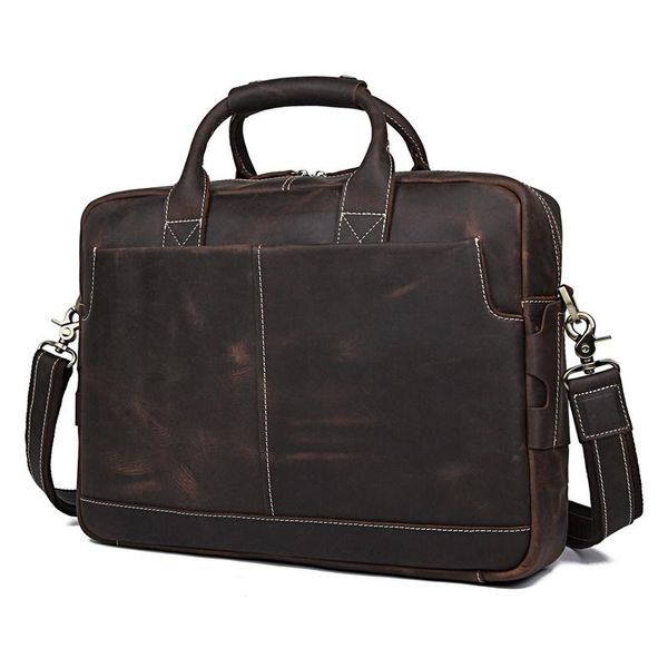briefcases men's bag crazy horse leather handbags large capacity lapbusiness casual shoulder messenger 7417r
briefcases men's bag crazy horse leather handbags large capacity lapbusiness casual shoulder messenger 7417r