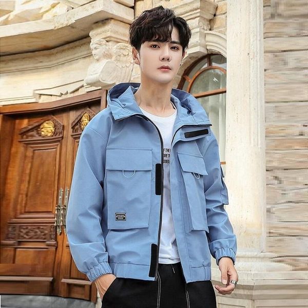 windbreaker vintage mens coats autumn casual loose track hoodie coats streetwear hiphop jackets men 2020 kk3026, Black;brown
windbreaker vintage mens coats autumn casual loose track hoodie coats streetwear hiphop jackets men 2020 kk3026, Black;brown