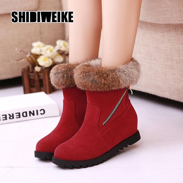 boots warm winter shoes women snow 2021 solid plush ankle round toe casual woman v934, Black
boots warm winter shoes women snow 2021 solid plush ankle round toe casual woman v934, Black