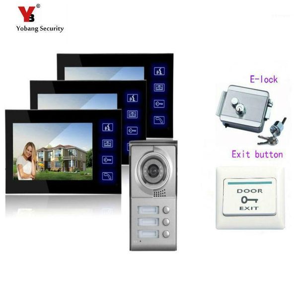 video door phones yobang security 7" apartment building doorbell phone conversational system villa entry intercom system1
video door phones yobang security 7" apartment building doorbell phone conversational system villa entry intercom system1