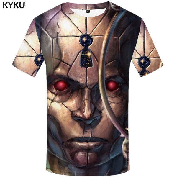 jesus cross printed christian flame anime leisure print 3d print shirts oversized aesthetic anime men clothing