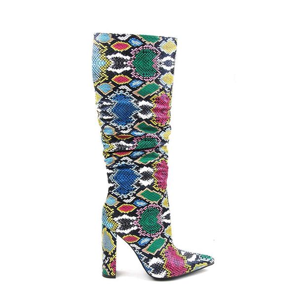 boots 2021 autumn women fashion snakeskin heels toe zip thick pointed shoes woman serpentine thigh high, Black
boots 2021 autumn women fashion snakeskin heels toe zip thick pointed shoes woman serpentine thigh high, Black