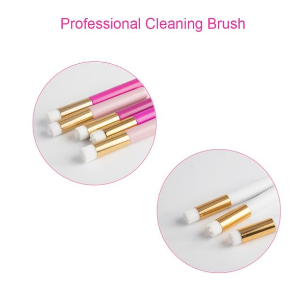 10шт ресницы щетка для очистки ресницы extension очищающий нос кисть чистота lash шампунь кисти для макияжа косметические аппликатор sqczjs