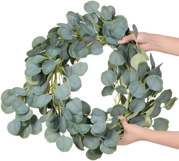 dense leaf artificial eucalyptus garland faux silk eucalyptus leaves vines handmade garland greenery wedding backdrop arch wall decoration
dense leaf artificial eucalyptus garland faux silk eucalyptus leaves vines handmade garland greenery wedding backdrop arch wall decoration