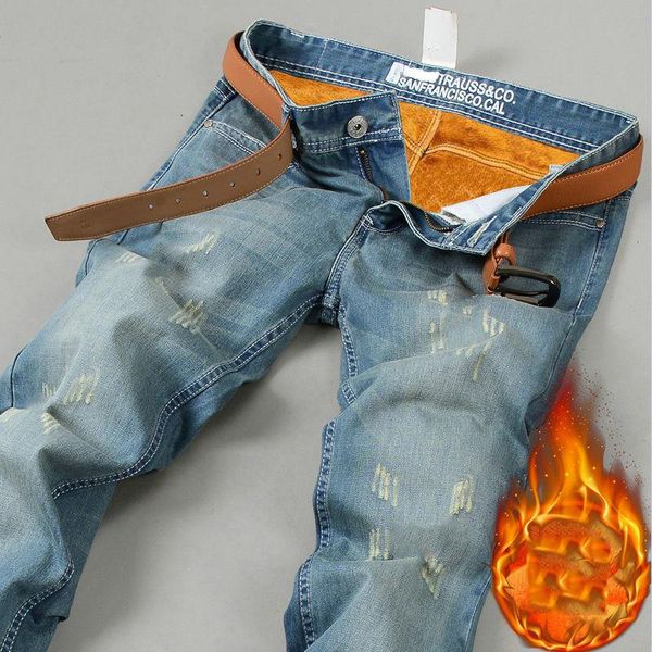 2021 winter autumn men's warm slim fit jeans business fashion thicken denim trousers fleece stretch brand pants blue howdfeo
2021 winter autumn men's warm slim fit jeans business fashion thicken denim trousers fleece stretch brand pants blue howdfeo