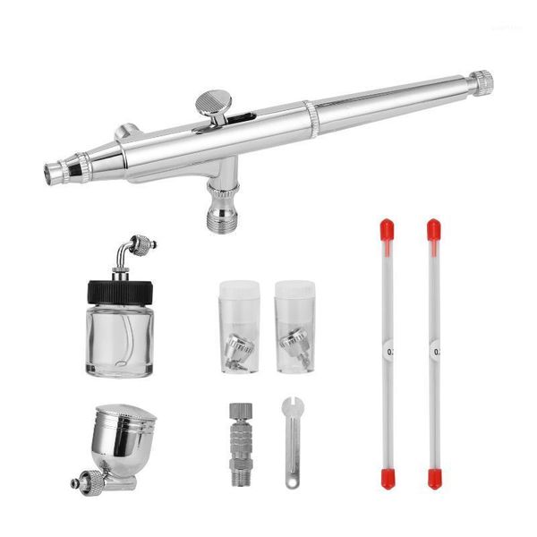 dual-action trigger airbrush set for model making art painting with g1/8 adapter wrentch 2 fluid cups 2needles 2 nozzles1
dual-action trigger airbrush set for model making art painting with g1/8 adapter wrentch 2 fluid cups 2needles 2 nozzles1