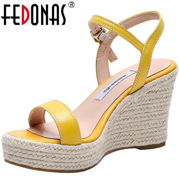 sandals fedonas slip on summer women wedge high heels open toe cow genuine leather shoes elegant arrival 2021 woman1, Black
sandals fedonas slip on summer women wedge high heels open toe cow genuine leather shoes elegant arrival 2021 woman1, Black