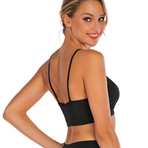 gym clothing zhangyunuo women sports bra brathable yoga crop female athletic vest training solid fitness sport tank, White;black
gym clothing zhangyunuo women sports bra brathable yoga crop female athletic vest training solid fitness sport tank, White;black