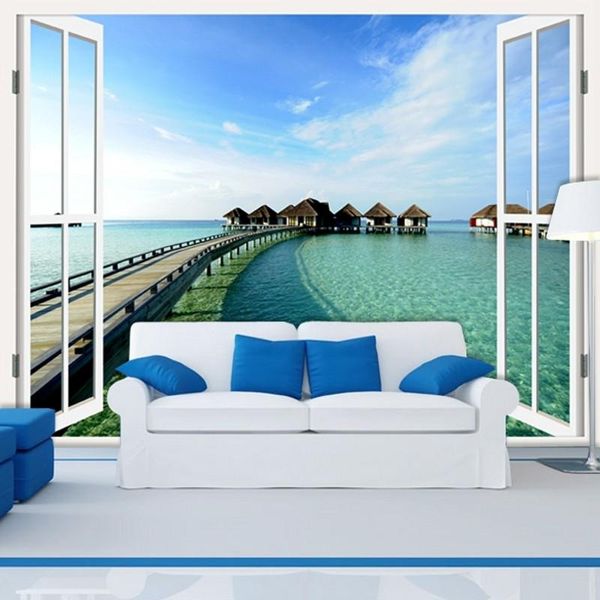 dropship custom living room sofa backdrop bedroom wedding room wallpaper 3d european sea scenery false window wallpaper mural
dropship custom living room sofa backdrop bedroom wedding room wallpaper 3d european sea scenery false window wallpaper mural