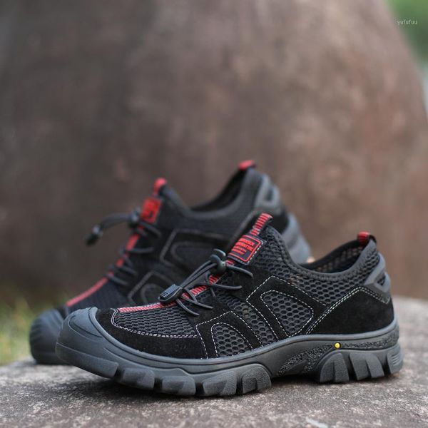 sandals outdoor fashion men 39 leather 2021 summer beach walking mesh shoes breathable hiking holes closed toe1, Black
sandals outdoor fashion men 39 leather 2021 summer beach walking mesh shoes breathable hiking holes closed toe1, Black