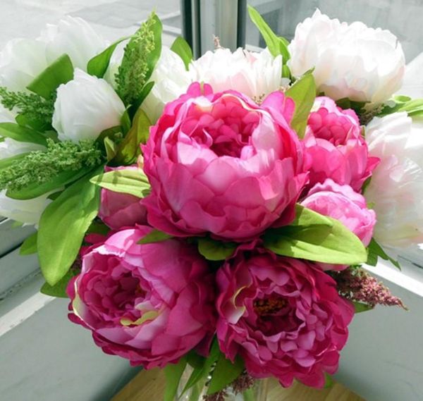 artificial peony flower bouquet for bridal wedding banquet party table centerpiece engagement christmas new year decoration,5pcs
artificial peony flower bouquet for bridal wedding banquet party table centerpiece engagement christmas new year decoration,5pcs
