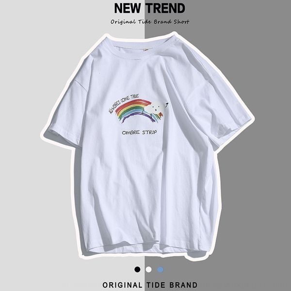 r4mgt short-sleeved t-shirt clothing clothing men's summer men's loose fashion half-sleeved clothes brand fashion ins student coup, Blue
r4mgt short-sleeved t-shirt clothing clothing men's summer men's loose fashion half-sleeved clothes brand fashion ins student coup, Blue