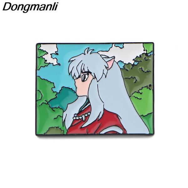 pins, brooches p4470 dongmanli anime inuyasha metal enamel pin lapel pins collection badges brooch fashion jewelry for backpack, Gray
pins, brooches p4470 dongmanli anime inuyasha metal enamel pin lapel pins collection badges brooch fashion jewelry for backpack, Gray