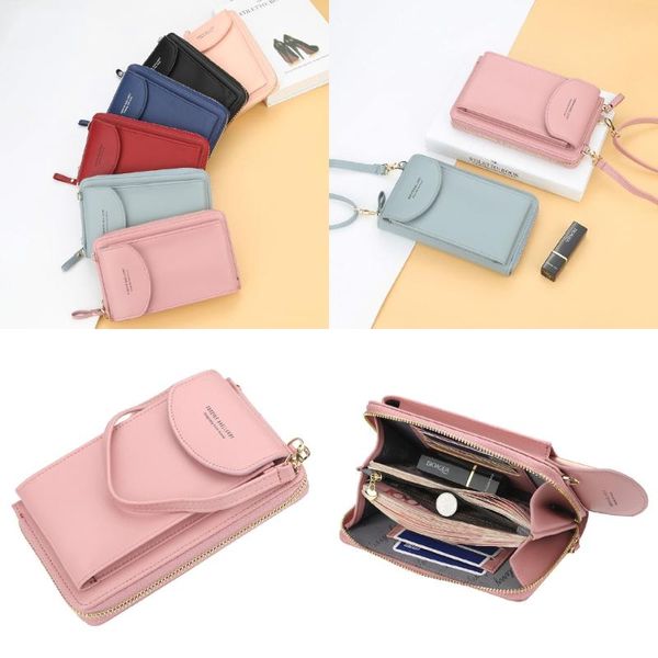 women's wallet mini sling messenger bag korean style mobile phone bag