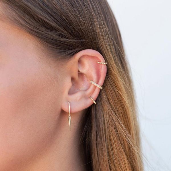 dangle & chandelier 2021 delicate tiny fashion valentines day jewelry gold filled punk spike earring for women mini small cute simple gift, Silver
dangle & chandelier 2021 delicate tiny fashion valentines day jewelry gold filled punk spike earring for women mini small cute simple gift, Silver