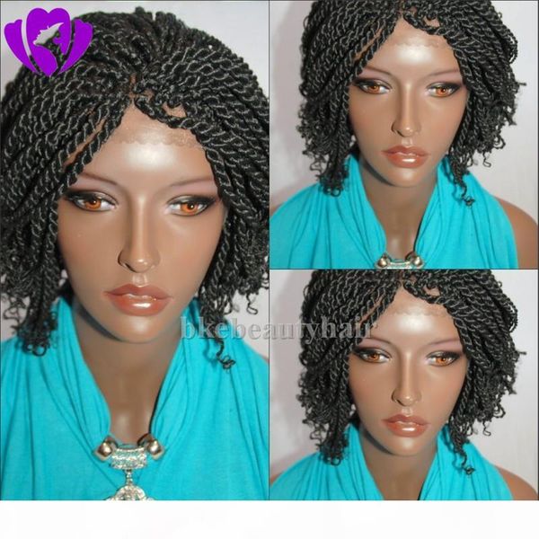 1b black brown micro braiding with curly tips synthetic lace front wigs short twist braided lace wig heat resistant fiber hair for woman
1b black brown micro braiding with curly tips synthetic lace front wigs short twist braided lace wig heat resistant fiber hair for woman