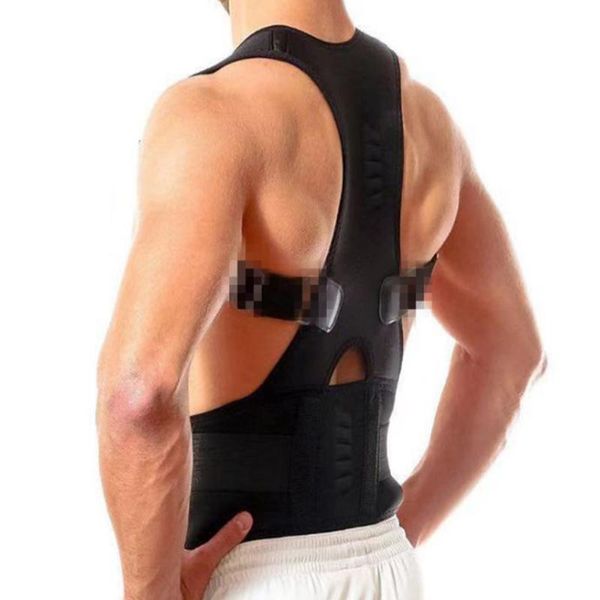 men women universal therapy posture corrector straighten belt back brace protective shoulder support lumbar wrap strap sports kg-928, Black;blue
men women universal therapy posture corrector straighten belt back brace protective shoulder support lumbar wrap strap sports kg-928, Black;blue