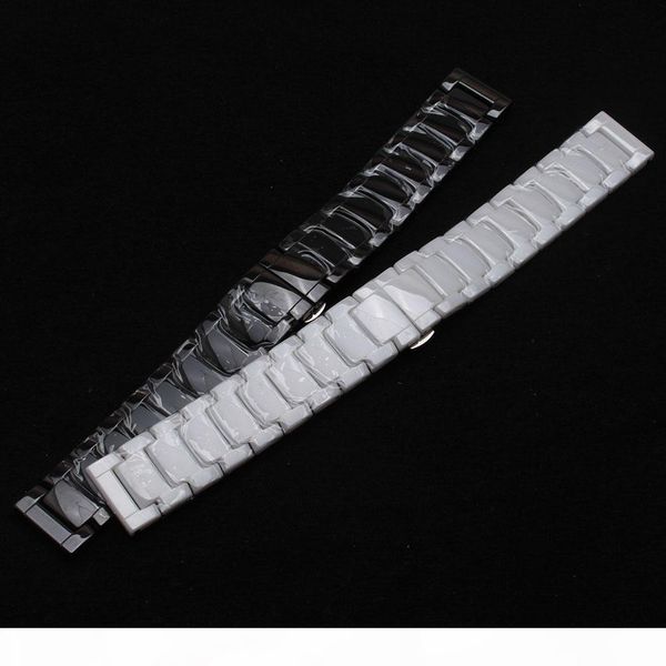 watchband black white pure ceramic watches strap bracelet polished watchbands fit gear s3 smart watch 22mm folding buckle metal deployment, Black;brown
watchband black white pure ceramic watches strap bracelet polished watchbands fit gear s3 smart watch 22mm folding buckle metal deployment, Black;brown