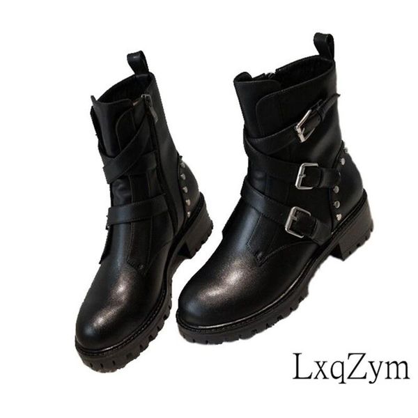 boots solid black natural leather knight for women fashion studded buckle strap design ridding shoes zapatos mujer
boots solid black natural leather knight for women fashion studded buckle strap design ridding shoes zapatos mujer