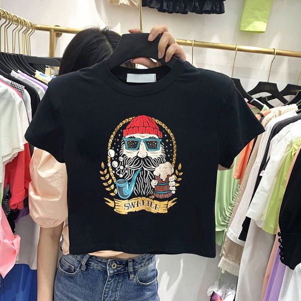 100 cotton black short sleeve t-shirt women's short slim fit show thin coat t-shirt 2020 summer new student pure cotton women's we, White
100 cotton black short sleeve t-shirt women's short slim fit show thin coat t-shirt 2020 summer new student pure cotton women's we, White