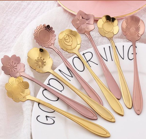 7 colors flower mixing spoon stainless steel colorful flower coffee spoon 8 kinds of flowe jllzaw yeah2010
7 colors flower mixing spoon stainless steel colorful flower coffee spoon 8 kinds of flowe jllzaw yeah2010