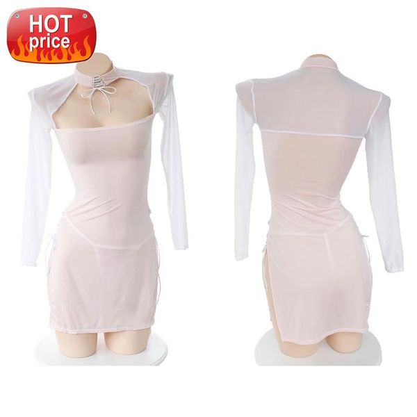 Womens Sexy Maid Dress Anime Cosplay Lingerie Vintage Vampire Hollow Out Costumes Backless Long Fancy Sleepwear Underwear Set #c44c, Black;white
Womens Sexy Maid Dress Anime Cosplay Lingerie Vintage Vampire Hollow Out Costumes Backless Long Fancy Sleepwear Underwear Set #c44c, Black;white