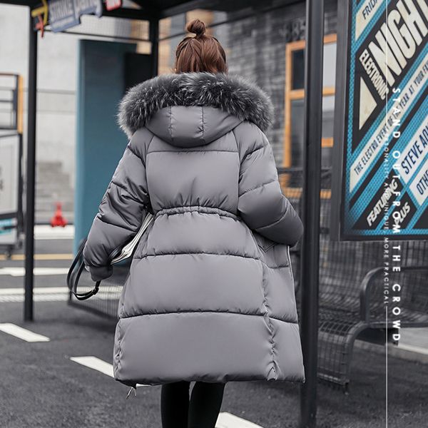 2020 korean style winter jacket women oversize loose thick long parka hooded with false fur collar female coat overcoat
2020 korean style winter jacket women oversize loose thick long parka hooded with false fur collar female coat overcoat