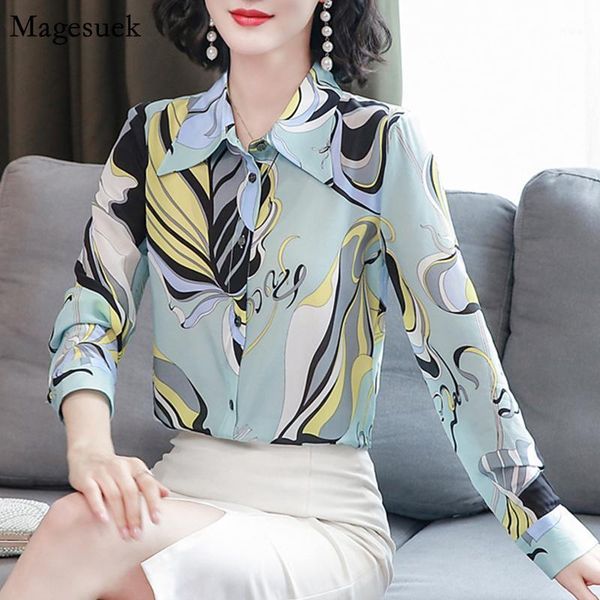 women's blouses & shirts autumn all-match women blouse 2021 long sleeve printed satin shirt plus size work wear womens blusas 107211, White
women's blouses & shirts autumn all-match women blouse 2021 long sleeve printed satin shirt plus size work wear womens blusas 107211, White