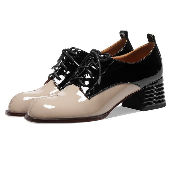 2021 female new spring genuine leather high toe heels white lace up woman size 34-42 party shoes 6xh0, Black
2021 female new spring genuine leather high toe heels white lace up woman size 34-42 party shoes 6xh0, Black