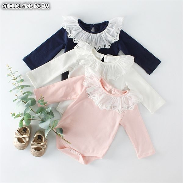 girl long sleeve clothes lace newborn rompers for girls jumpsuit 100% cotton baby boys romper 201127, Blue
girl long sleeve clothes lace newborn rompers for girls jumpsuit 100% cotton baby boys romper 201127, Blue