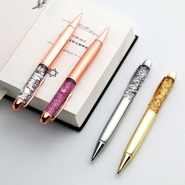 ballpoint pens 1pc metal beautiful pen quicksand sequin signature business office gift 0.7mm black blue ink, Blue;orange
ballpoint pens 1pc metal beautiful pen quicksand sequin signature business office gift 0.7mm black blue ink, Blue;orange