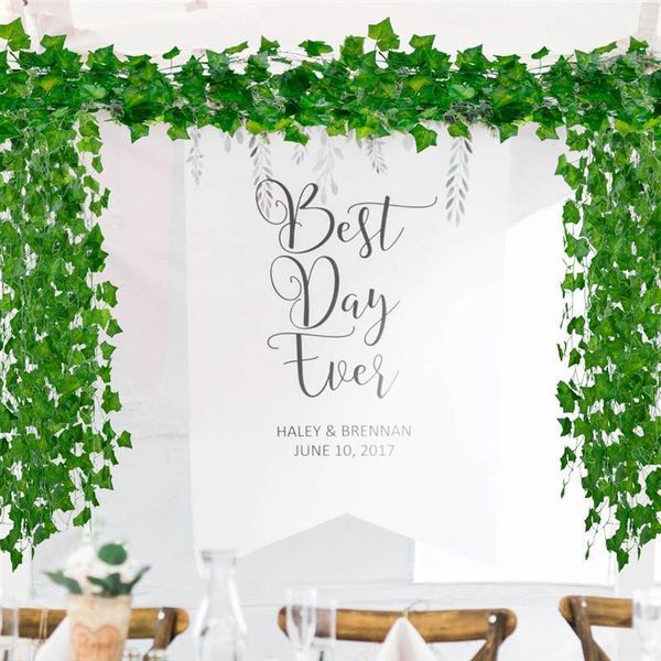 12pcs 2m artificial ivy green leaf garland plants vine fake foliage home decor plastic rattan string wall decor artificial pant1
12pcs 2m artificial ivy green leaf garland plants vine fake foliage home decor plastic rattan string wall decor artificial pant1