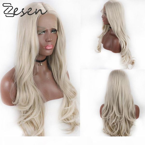 zesen ash blonde synthetic lace front wig for black women long 26 inch resistant straight natural hair wigs pre plucked
zesen ash blonde synthetic lace front wig for black women long 26 inch resistant straight natural hair wigs pre plucked