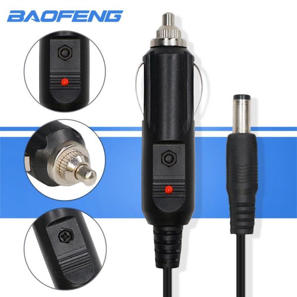 walkie talkie original baofeng uv-5r car charger cable line 12v dc power charge cord for uv-82 uv-6r uv5r accessories
walkie talkie original baofeng uv-5r car charger cable line 12v dc power charge cord for uv-82 uv-6r uv5r accessories