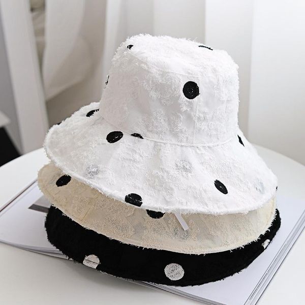wide brim hats ins mesh frayed edge lace fisherman hat female summer japanese sun protection beach bucket fashion women, Blue;gray
wide brim hats ins mesh frayed edge lace fisherman hat female summer japanese sun protection beach bucket fashion women, Blue;gray