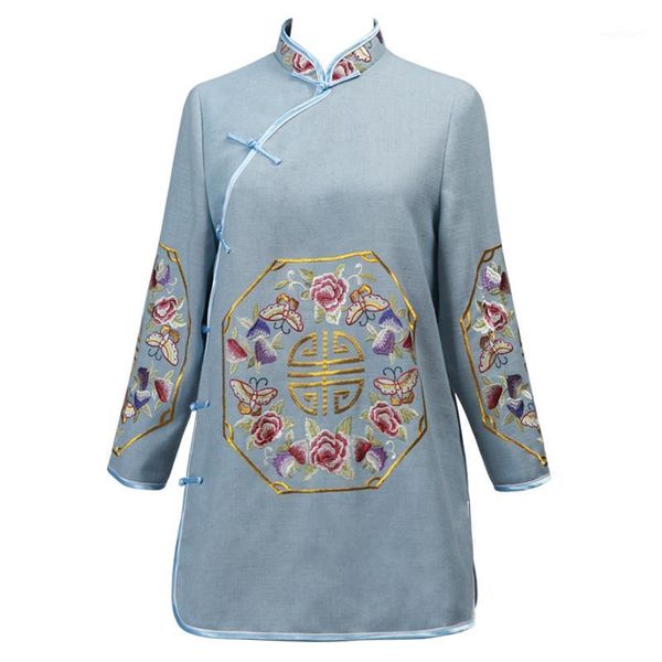 see orange 2020 spring handwork embroidery linen buddhist cheongsam vintage chinese style jacket so33211, Red
see orange 2020 spring handwork embroidery linen buddhist cheongsam vintage chinese style jacket so33211, Red